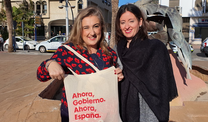 10N- La Diputada Mª Carmen Fernández ha pedido el voto para el PSOE “porque cree en la igualdad y apuesta por un país fuerte, democrático y sobre todo, unido”.